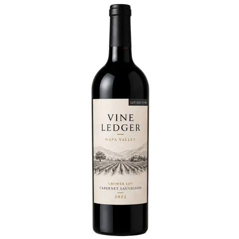 Vine Ledger 2022 Napa Valley Cabernet Sauvignon | Stags Leap District | Lot D22-7F-04