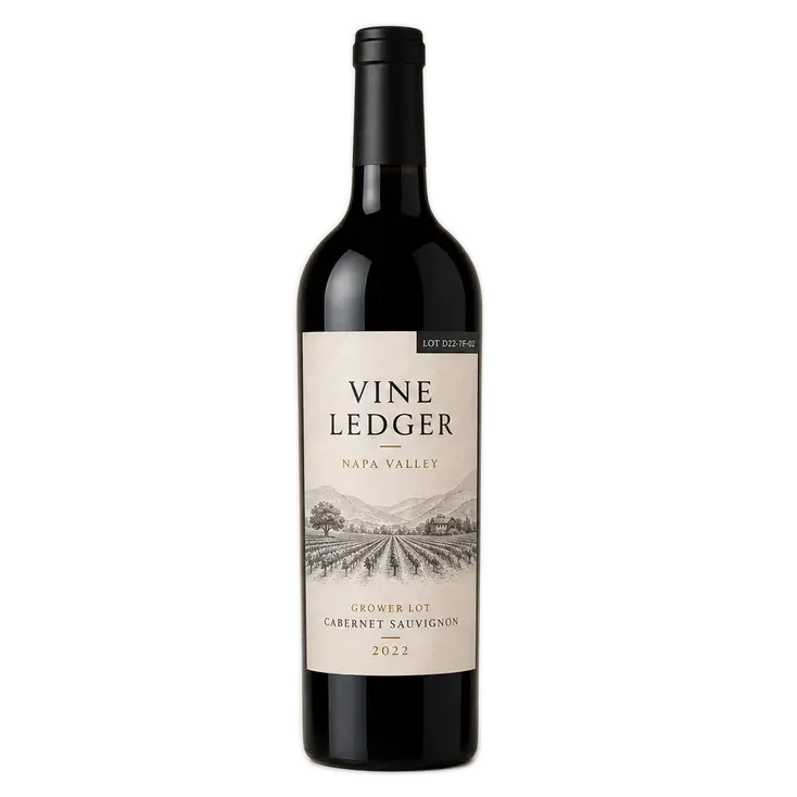 Vine Ledger 2022 Oak Knoll Napa Valley Cabernet Sauvignon | Lot D22-7F-02
